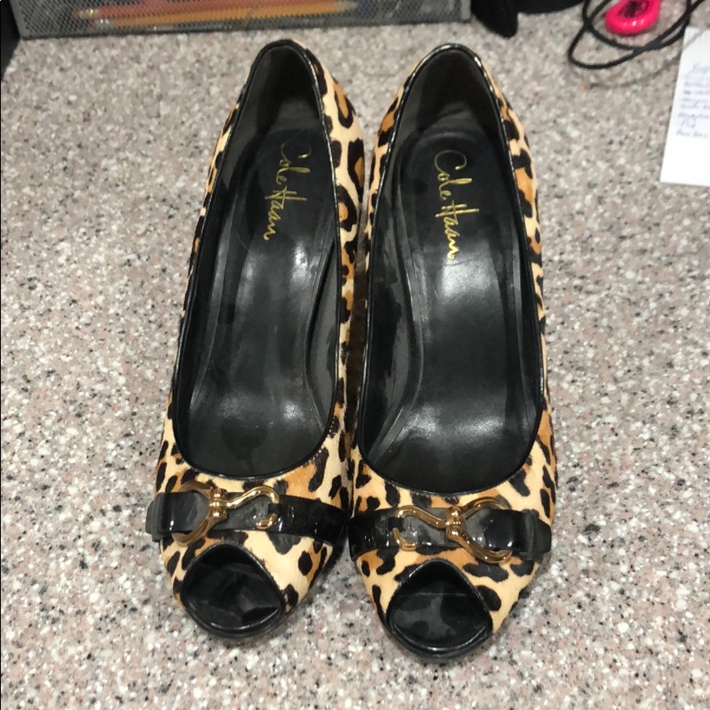 Cole Hana Leopard Print shoes